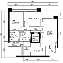 Blk 95B City Vue @henderson (Bukit Merah), HDB 3 Rooms #610248041
